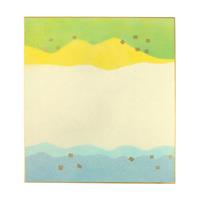 【アウトレット品】金雲 色紙 雲海 1枚P入 【在庫限り】
