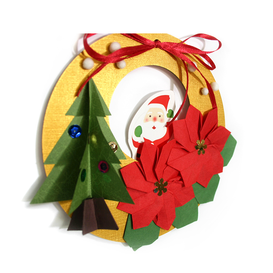 リース飾り 手作セット クリスマス 株式会社 谷口松雄堂