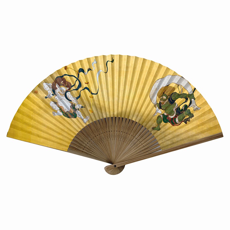 両面貼り扇子