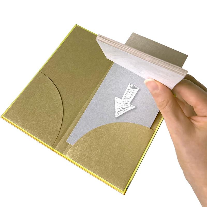 色エンピツ作家 かわばたあきこ】和紙一筆箋 リフィル ワニ | 谷口松雄堂