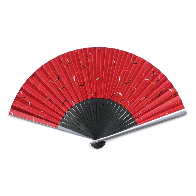 アルミ親骨扇子 70型25間 輪 （りん） | 谷口松雄堂
