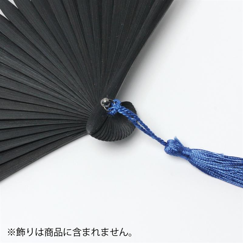 アウトレット品】友禅紙扇子70型25間 鮫小紋 青 同柄扇子袋付き アウトレット品】友禅紙扇子70型25間 鮫小紋 青 同柄扇子袋付き