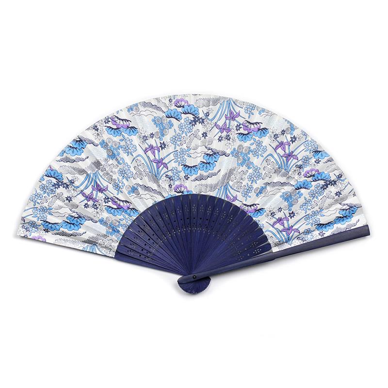【アウトレット品】友禅紙扇子 70型25間 4018-6 【在庫限り】