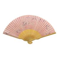 【アウトレット品】両面貼り 和柄扇子 65型35間 桜風 （おうか） 【在庫限り】