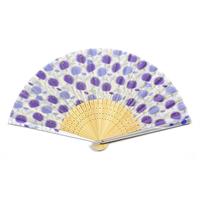 【アウトレット品】 布扇子 70型25間 あざみはりねずみ 【在庫限り】