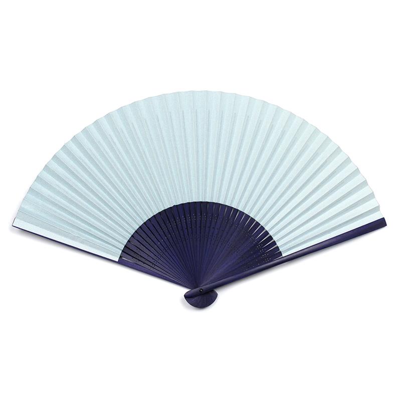 両面貼り 招福扇子 75型35間 かほうはねてまて （果報は寝て待て