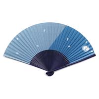 両面貼り 招福扇子 75型35間 かほうはねてまて （果報は寝て待て）