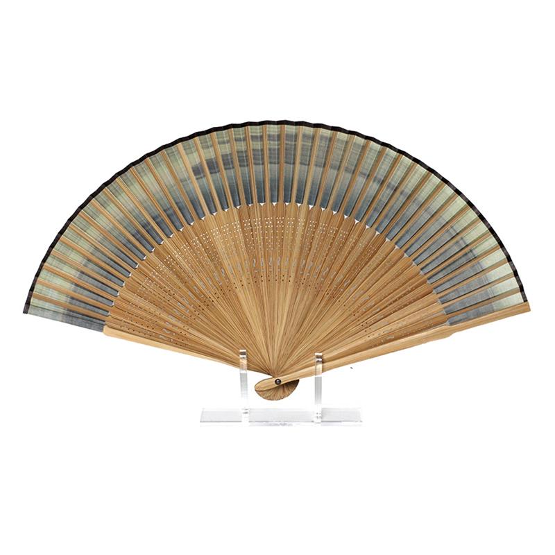 越前自然釉扇花入幅22.5cm 越前自然釉扇花入幅22.5cm