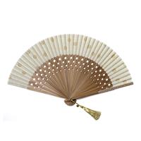 【アウトレット品】短地布扇子　70型40間　亀甲 【在庫限り】