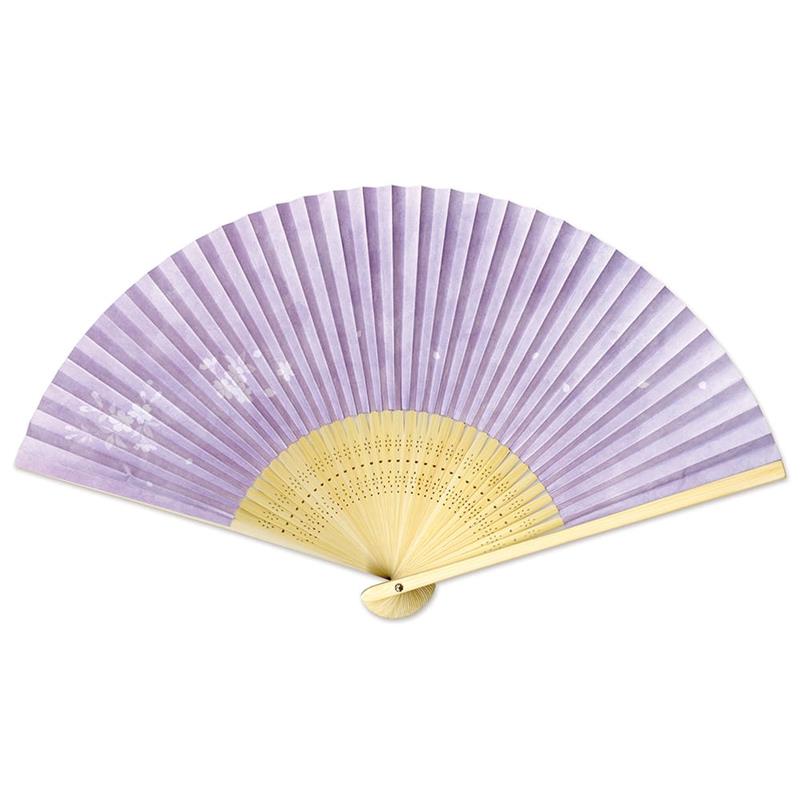 両面貼り 和柄扇子75型35間 桜風（おうか） | 谷口松雄堂