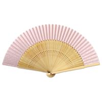 和紙短地扇子70型40間 こぼれ桜