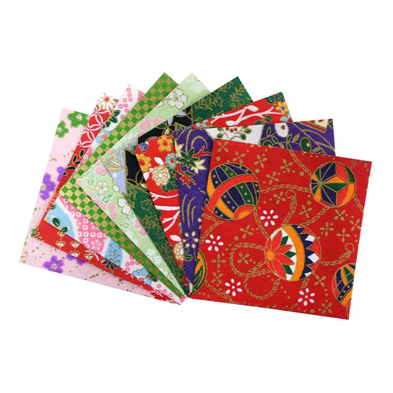 友禅紙折り紙 （豆） 赤系 100枚箱入 | 谷口松雄堂