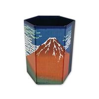 六角小物入れ 葛飾北斎 冨嶽三十六景 凱風快晴