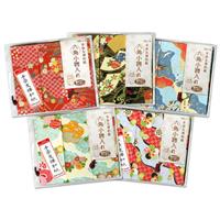 六角小物入れ (5柄×各1　5個セット) 【在庫限り】