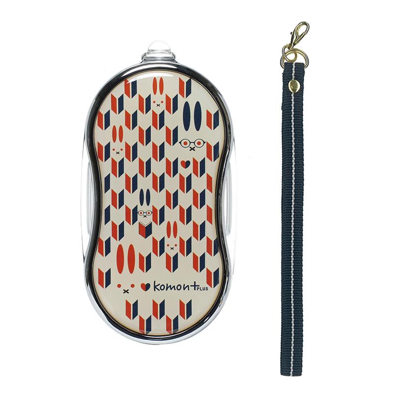 【アウトレット品】 komon＋ LEDルーペ 矢絣うさぎ 【在庫限り】