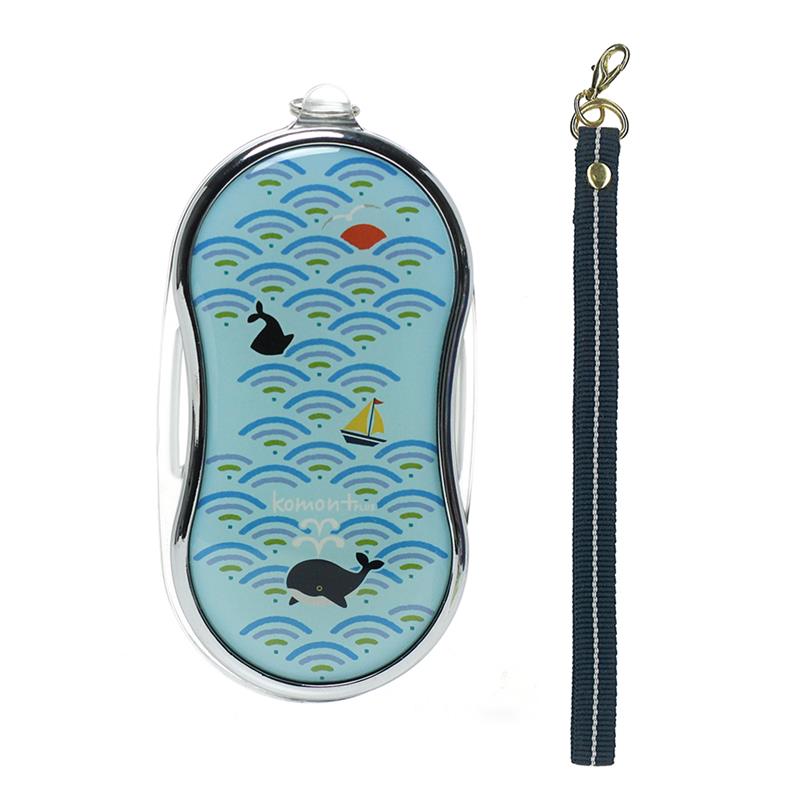 【アウトレット品】 komon＋ LEDルーペ 青海波クジラ 【在庫限り】