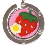 【アウトレット品】 押し絵 バックハンガー いちご 【在庫限り】