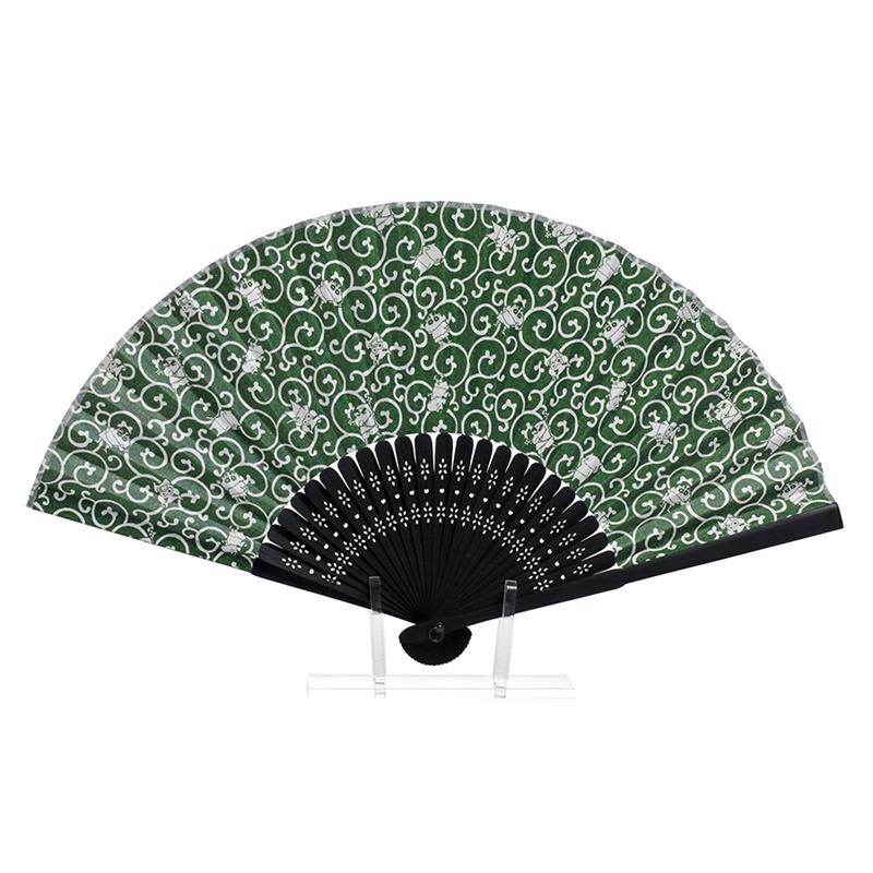 【アウトレット品】友禅紙扇子70型25間 CS唐草 【在庫限り】