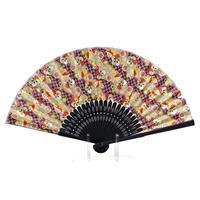 【アウトレット品】友禅紙扇子70型25間 CS友禅流しに華文 【在庫限り】