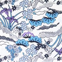 手染友禅紙 （菊半裁判） No.18-6【在庫終了後菊全判へ移行】 【在庫限り】