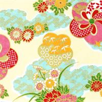手染友禅紙 （菊半裁判） No.22-1【在庫終了後菊全判へ移行】 【在庫限り】