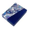 波に花四季扇　No.26-4