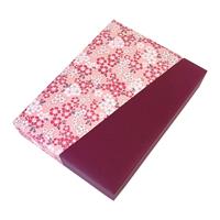 和紙　貼り箱　色がさね（A4）満開桜大 No.53-1