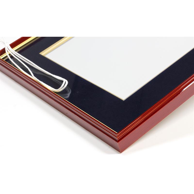 色紙額 春慶 紺 （4152） | 谷口松雄堂