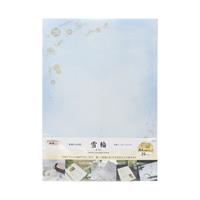 【アウトレット品】 OA和紙 和紙ハーモニー A4 雪輪 25枚 【在庫限り】