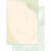 【アウトレット品】 OA和紙 B4 そよ風 厚口 （両面柄） 10枚 【在庫限り】