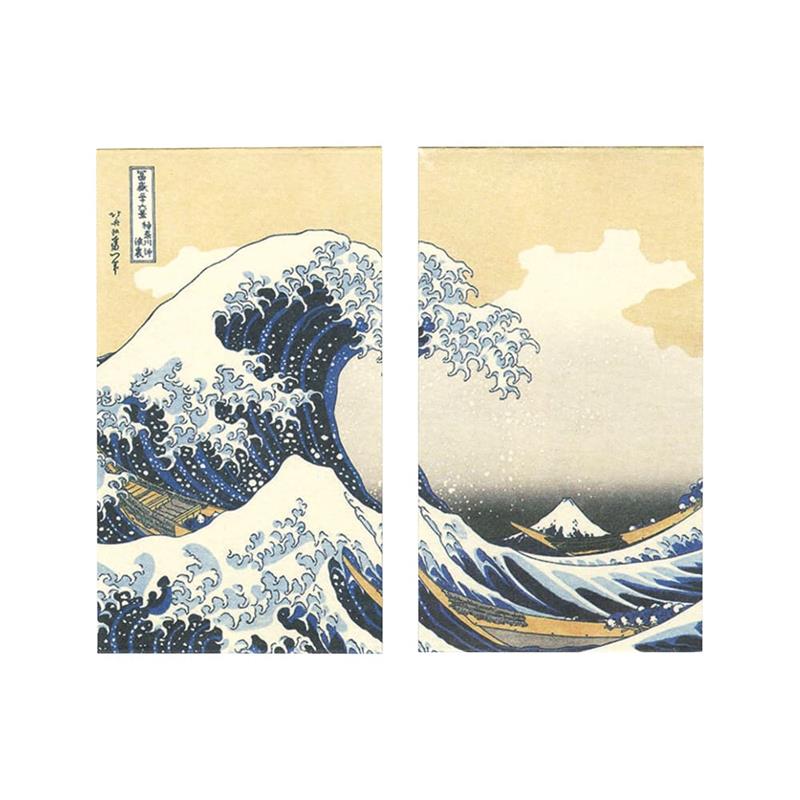ポチ袋 葛飾北斎 富嶽三十六景 神奈川沖浪裏 | 谷口松雄堂