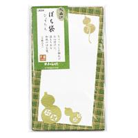 【アウトレット品】 版画調 ポチ袋 花紋シリーズ ひょうたん 5枚 【在庫限り】