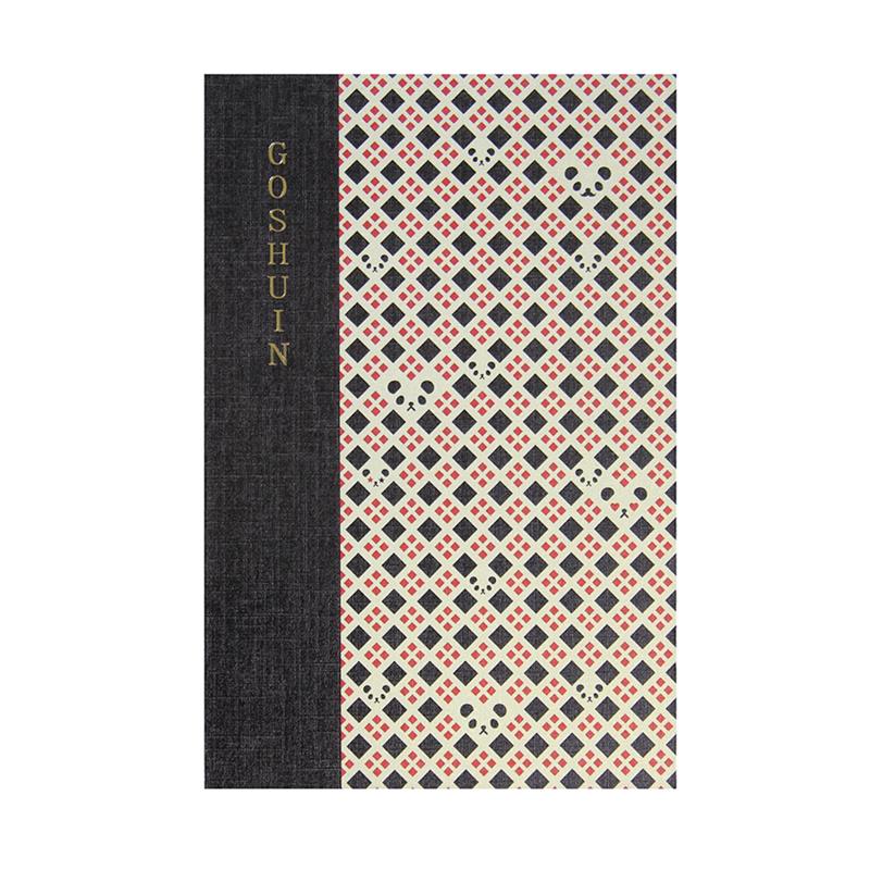 komon＋ 集印帳 （特大） パンダ格子