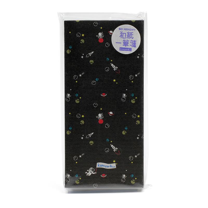 【アウトレット品】 komon＋ 和紙一筆箋 つぼ壺☆プラネット 【在庫限り】