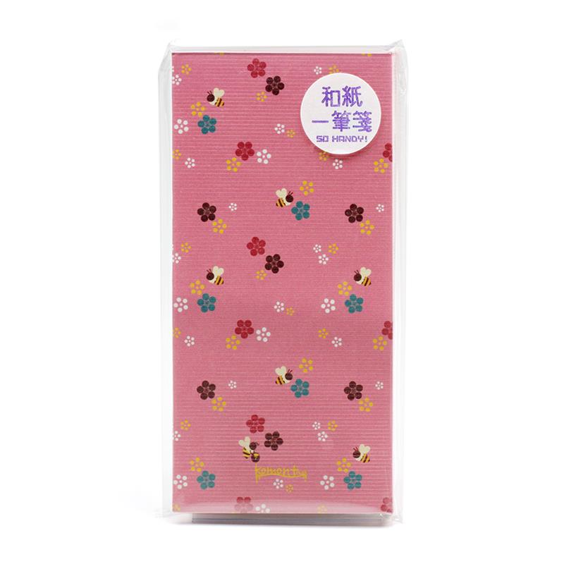 komon＋ 和紙一筆箋 梅バチ