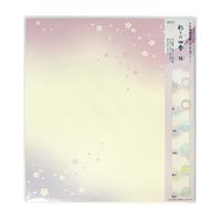 【アウトレット品】 大色紙 練習帳 彩りの四季 雅  （6柄×2　12枚セット ） 【在庫限り】
