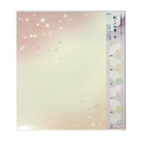 【アウトレット品】 大色紙 練習帳 彩りの四季 華 （6柄×2　12枚セット ） 【在庫限り】