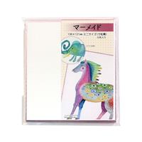 ミニサイズ（寸松庵）マーメイド　ピンク　5枚入り