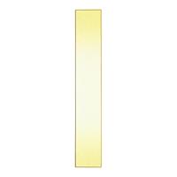 並巾短冊 クリーム砂子入 黄