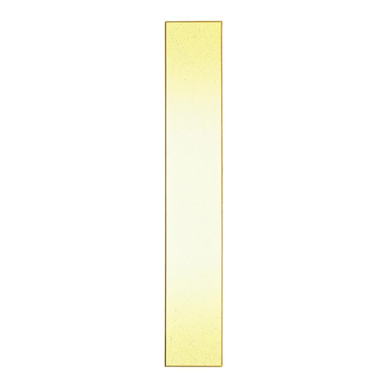 並巾短冊 クリーム砂子入 黄