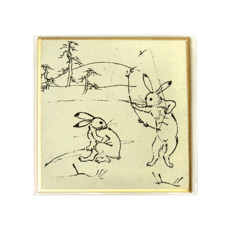 印刷豆色紙 鳥獣戯画 3 | 谷口松雄堂