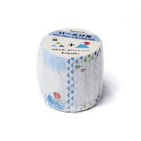 【アウトレット品】 komon+ロール付箋　うろこ富士 【在庫限り】