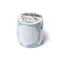 【アウトレット品】 komon+ロール付箋　つぼ壺☆プラネット　 【在庫限り】