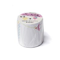 【アウトレット品】 komon+ロール付箋　稲妻フラミンゴ【在庫限り】
