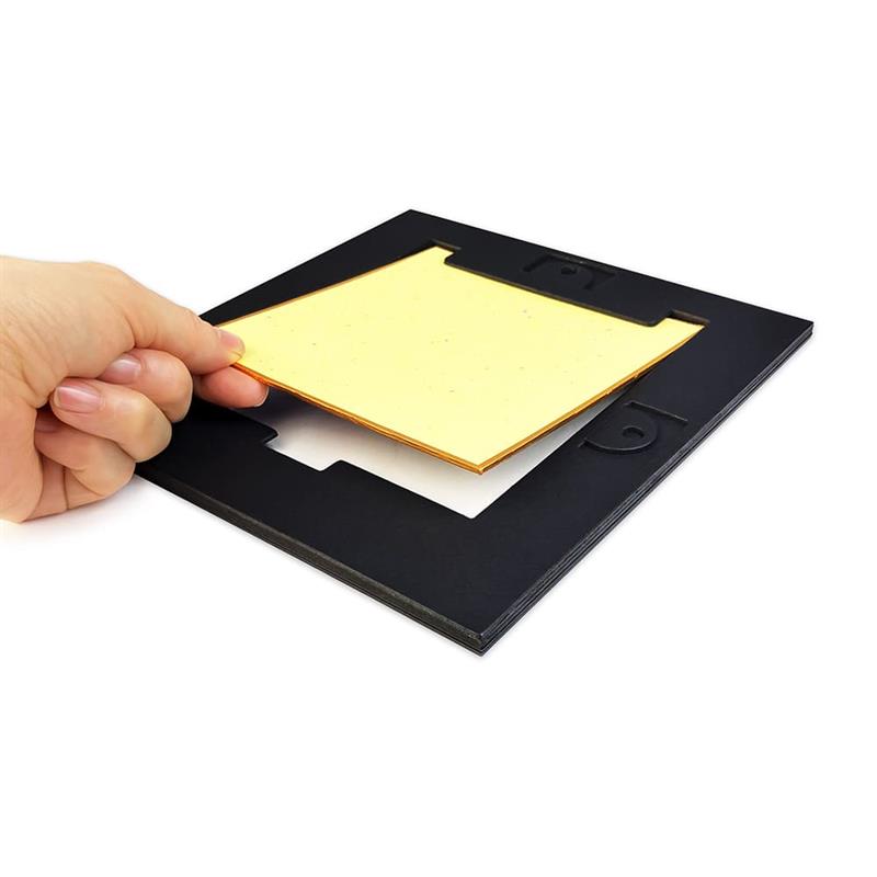 ミニ色紙フレーム 寸松庵（1/4色紙）用 金 | 谷口松雄堂