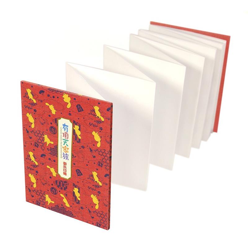 アウトレット品】有頂天家族 御朱印帳(大) 赤 【在庫限り】 | 谷口松雄堂