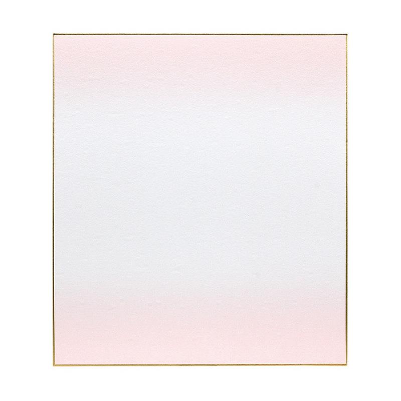 色紙 画仙ぼかし ピンク 1枚P入