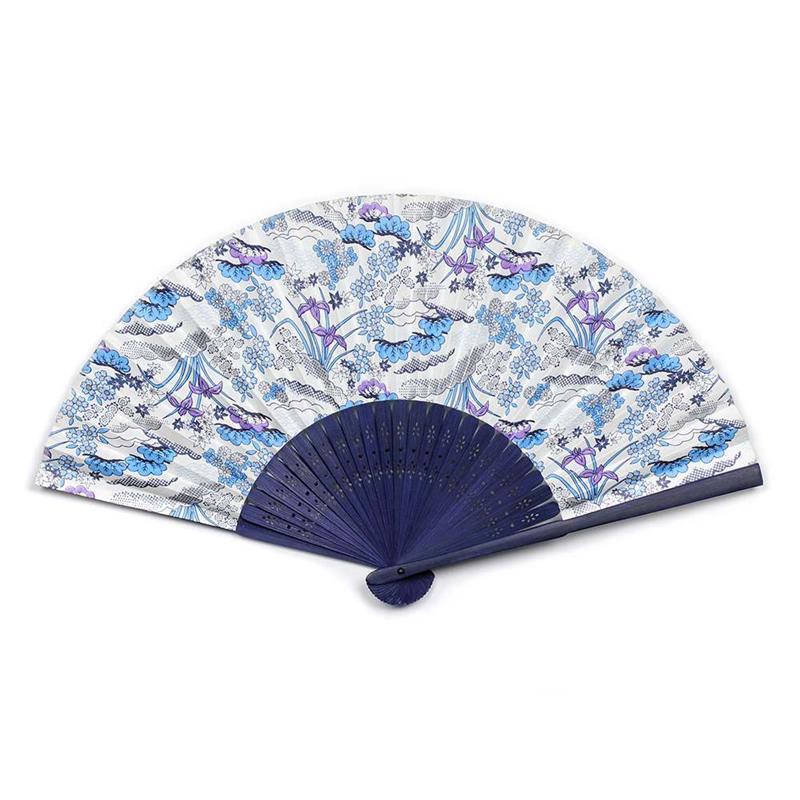 【アウトレット品】友禅紙扇子 70型25間 4018-6 【在庫限り】