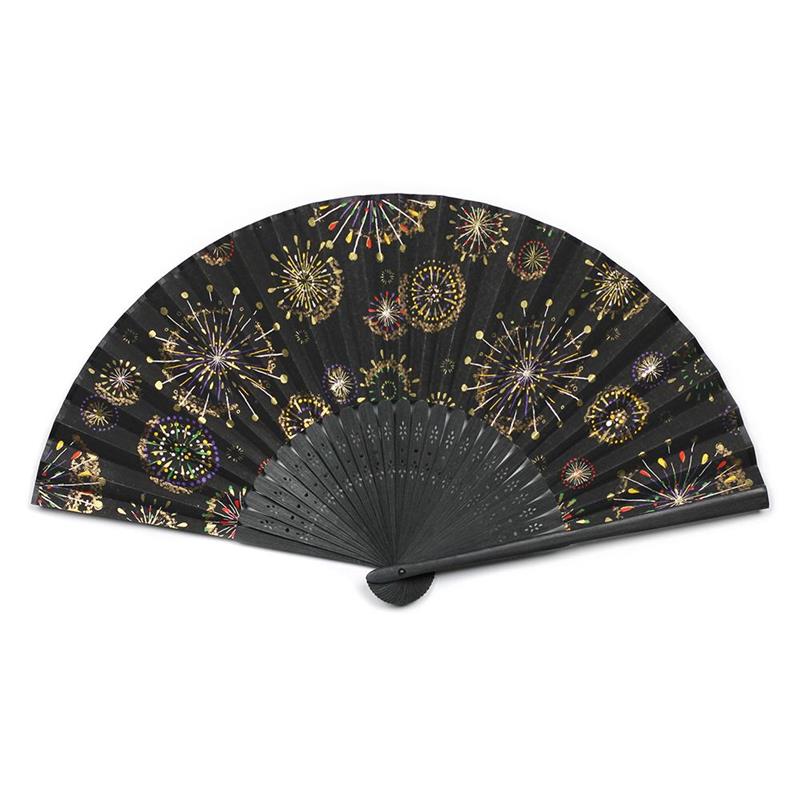 友禅紙扇子 70型25間 8046-2 【在庫限り】