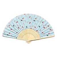 友禅紙扇子 70型25間 8047-1 【在庫限り】